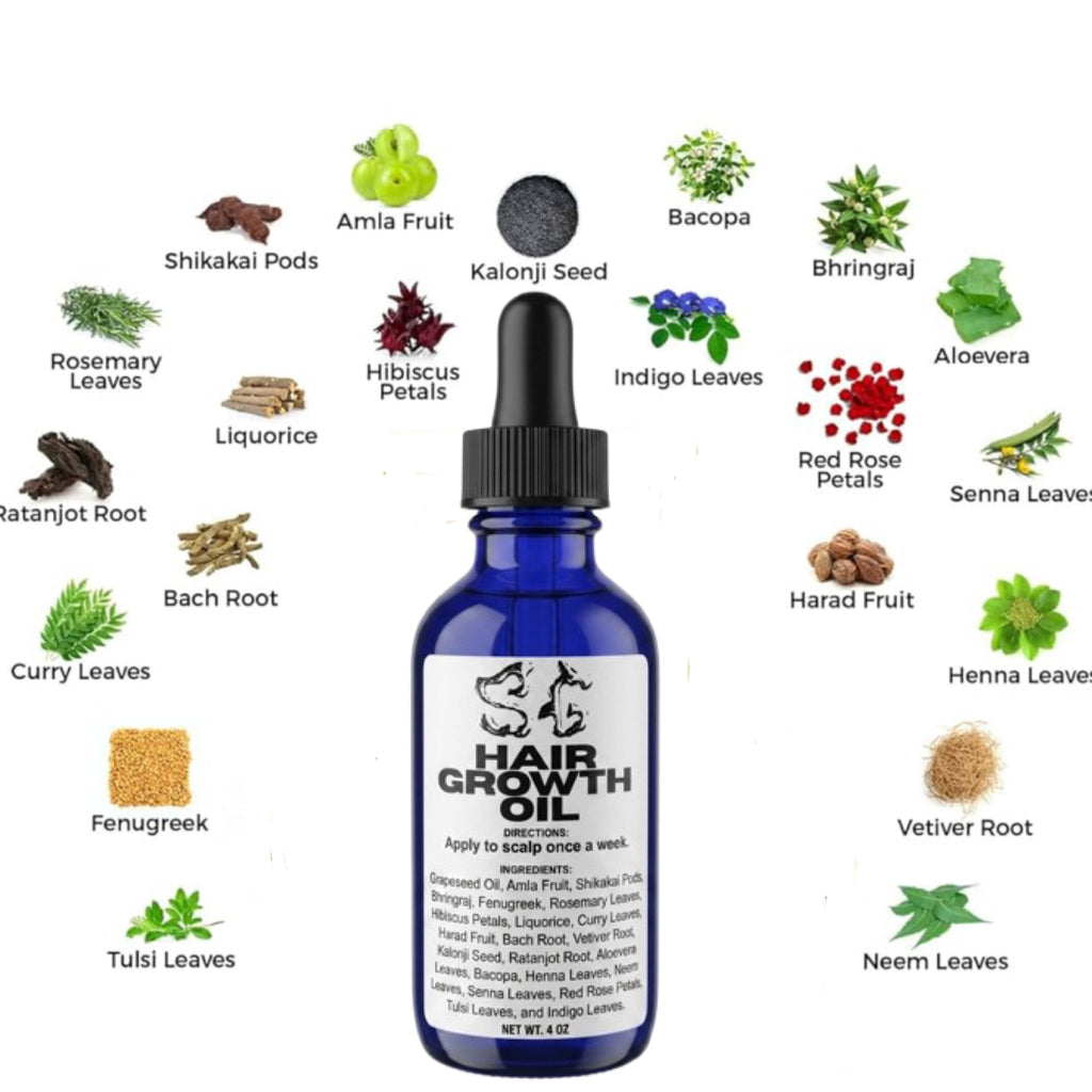 4oz Hair Growth Oil