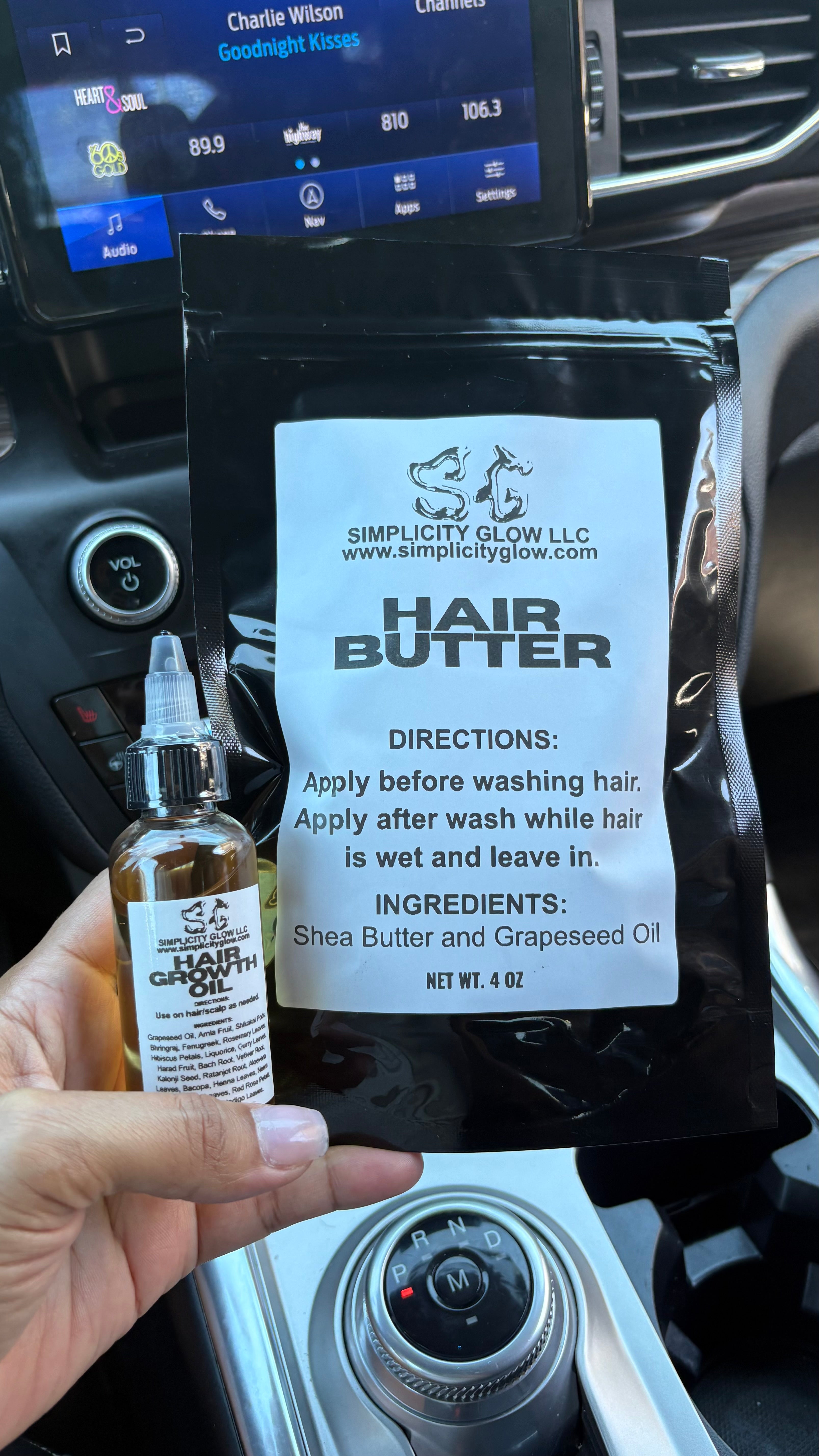 Bundle 2oz Hair Growth Oil & Hair Butter
