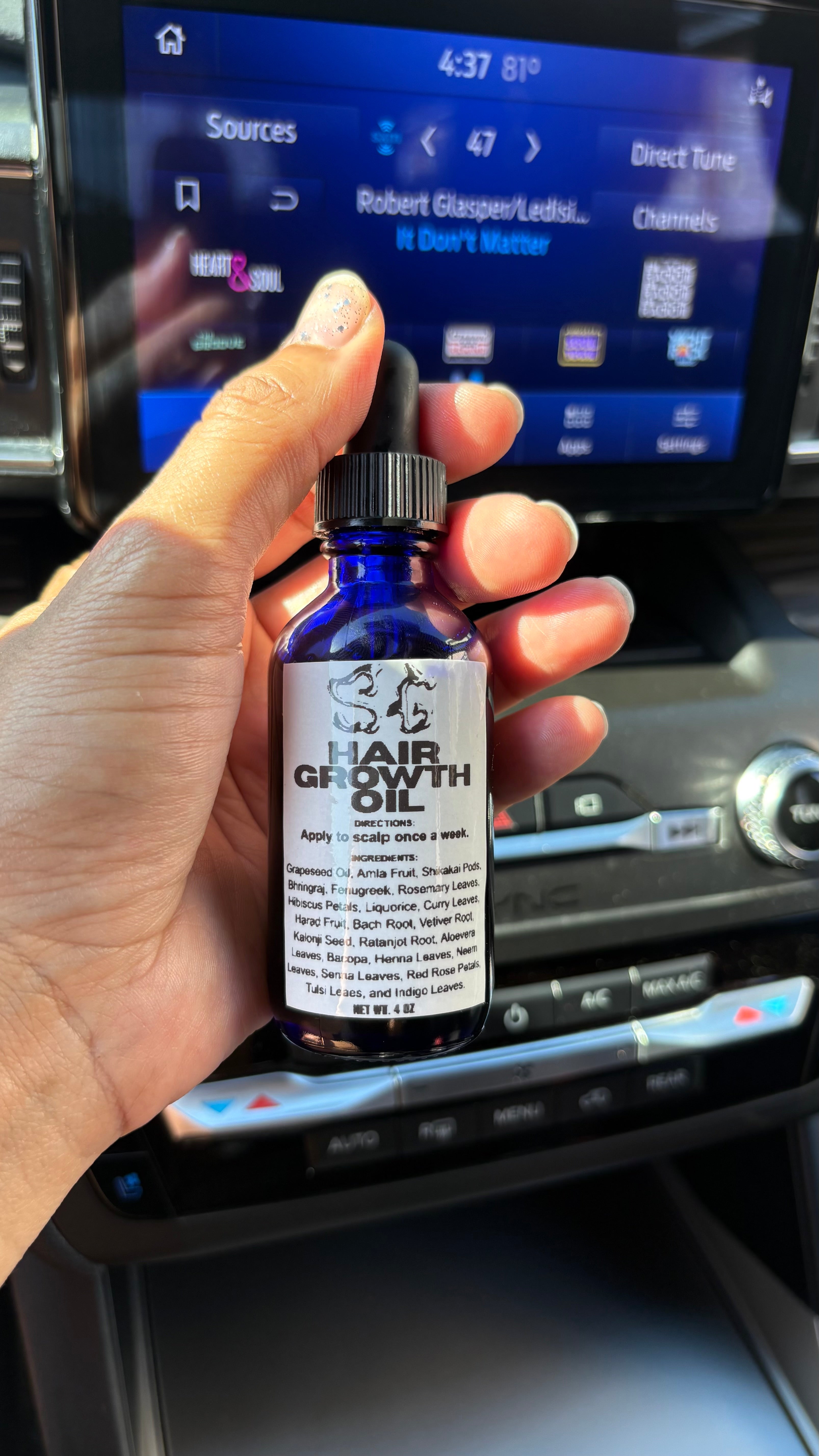 4oz Hair Growth Oil