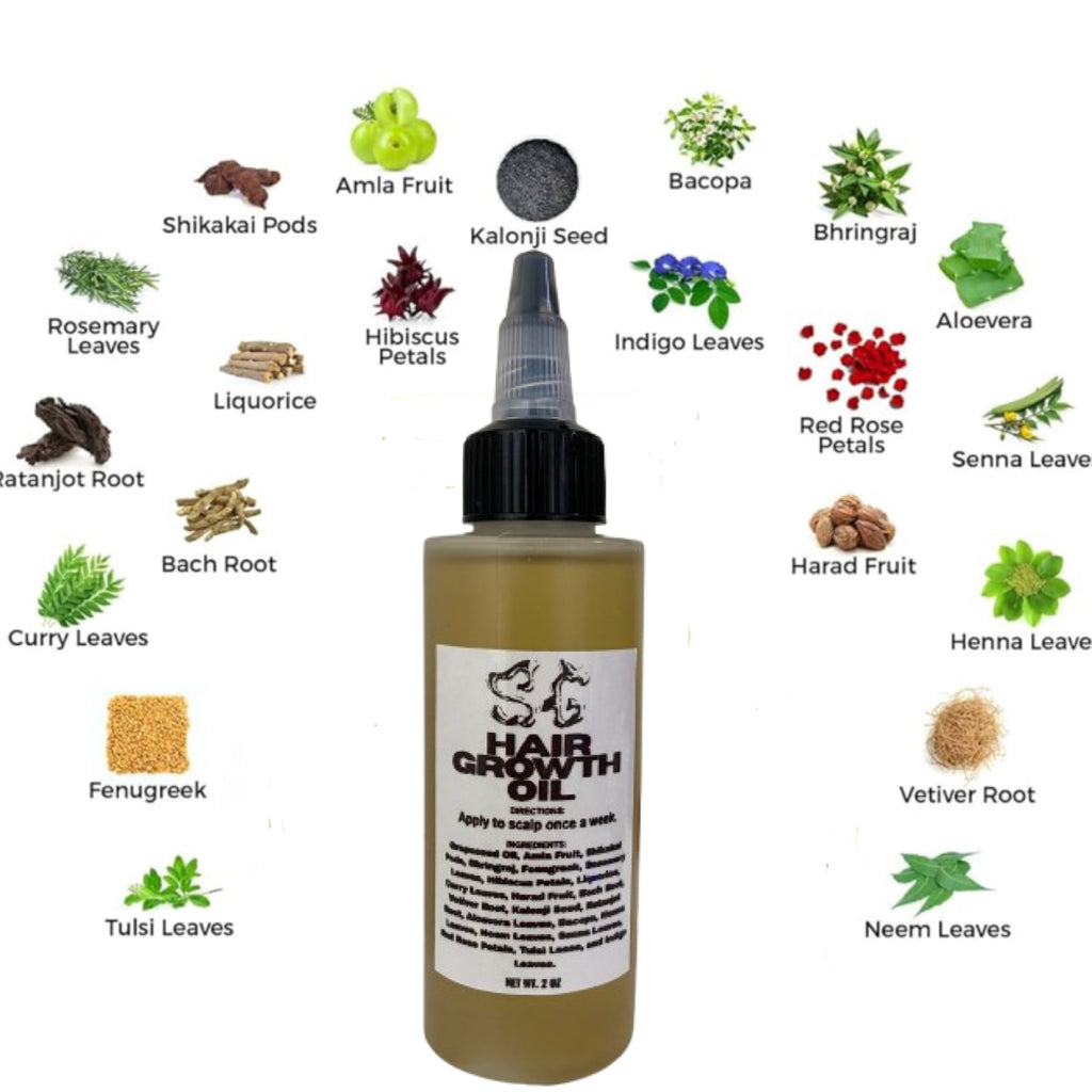 2oz Hair Growth Oil