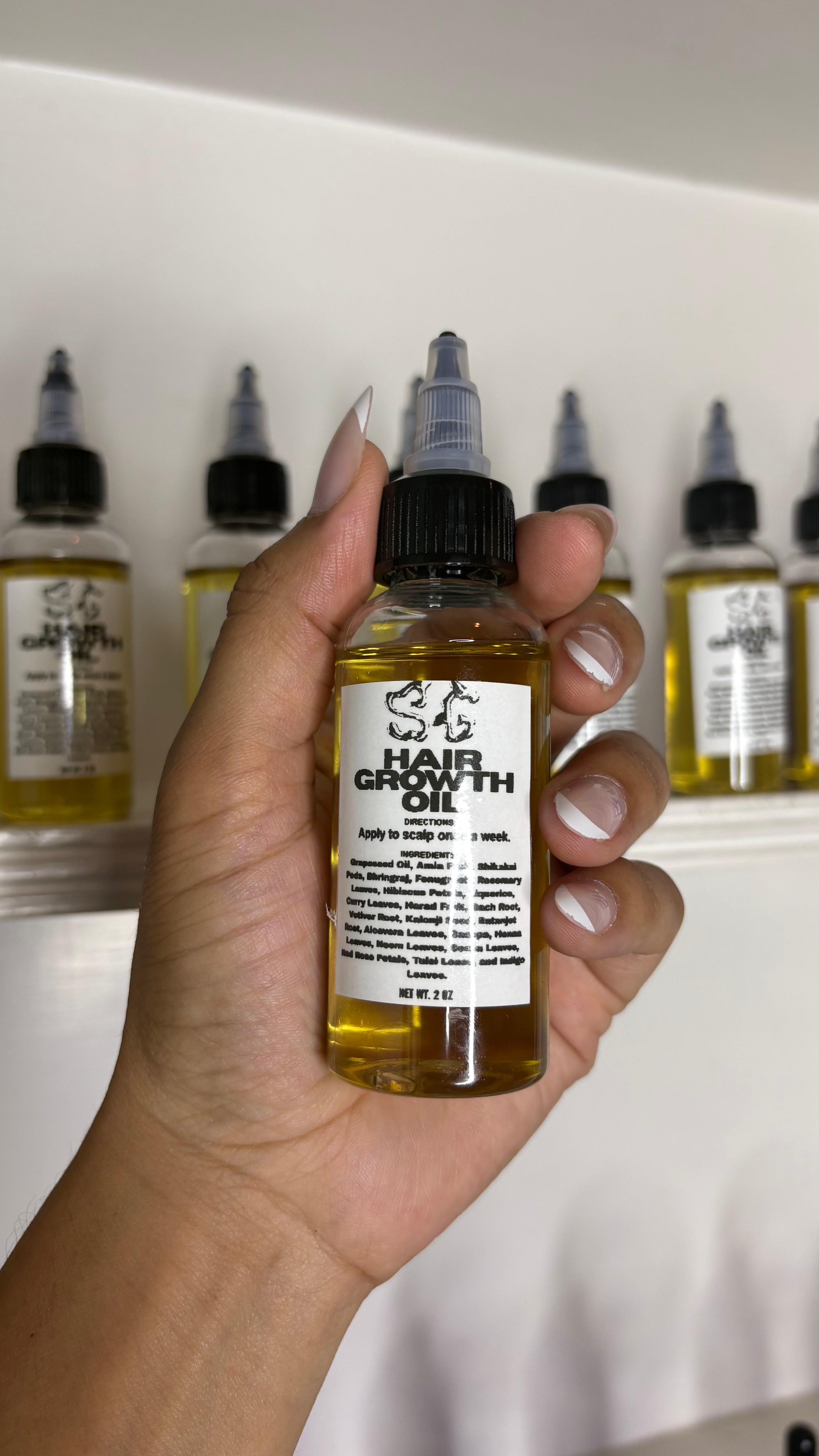 2oz Hair Growth Oil