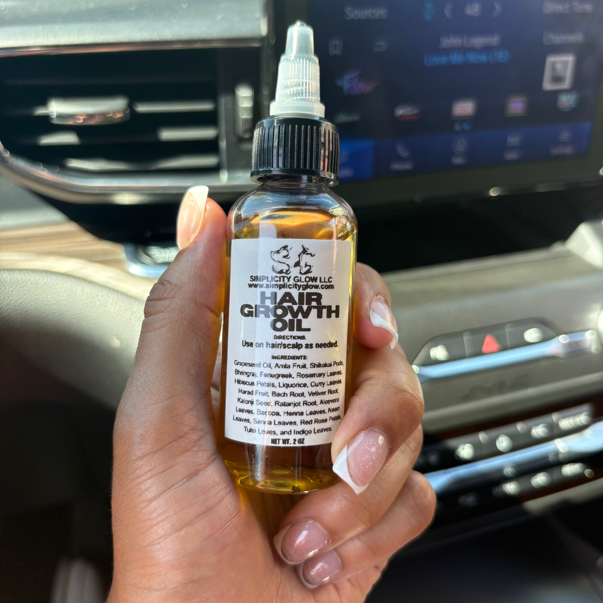 2oz Hair Growth Oil