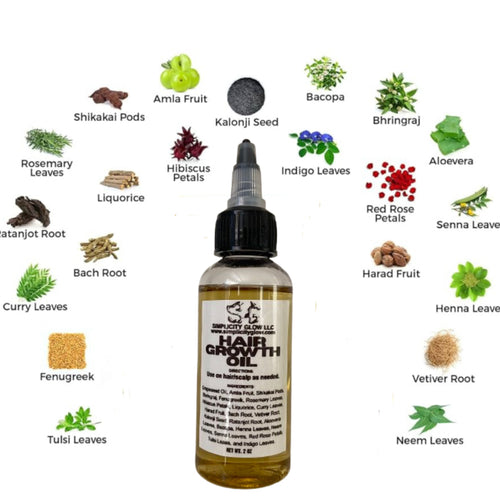 2oz Hair Growth Oil